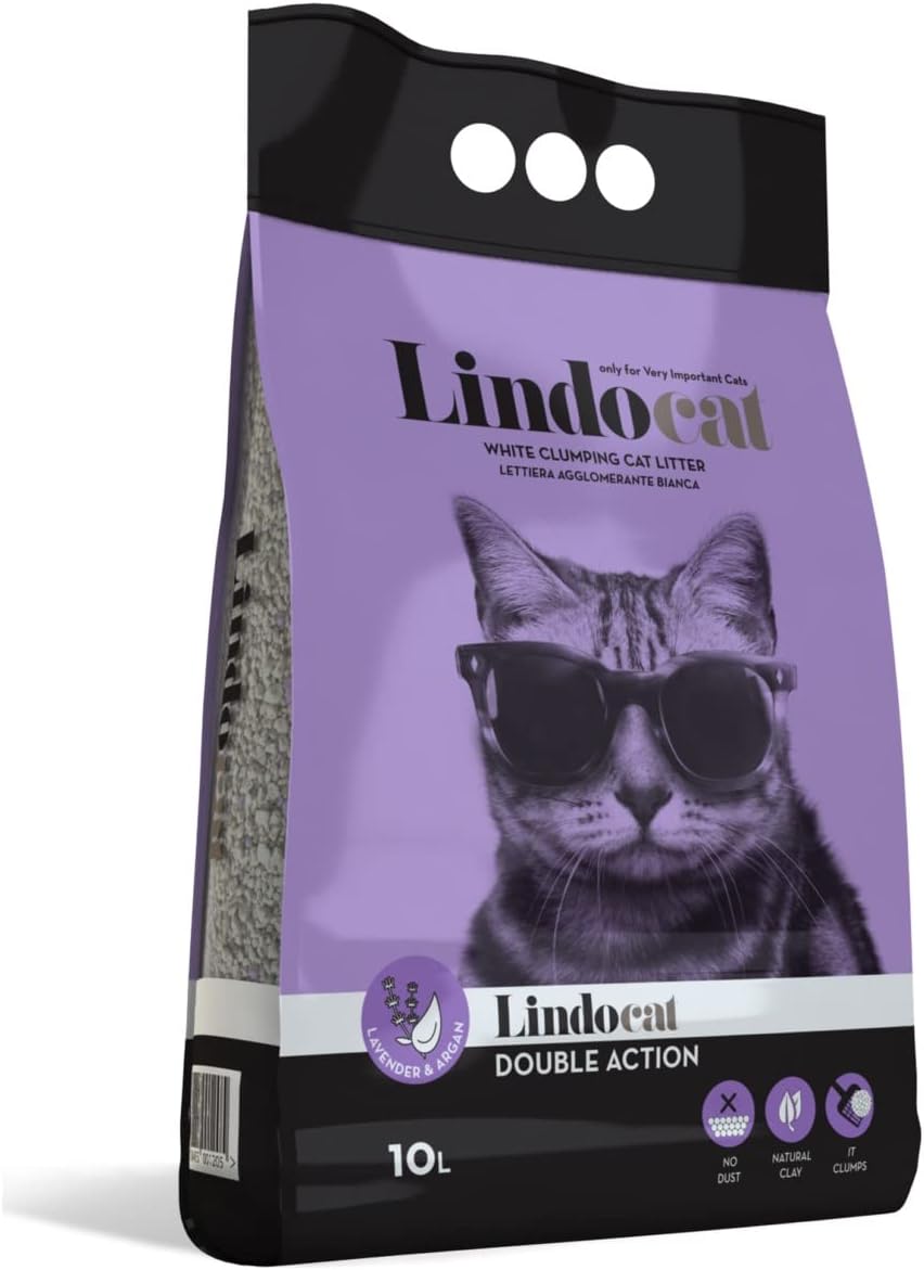 Lindo Lavantalı İnce Taneli Kedi Kumu (10 L)